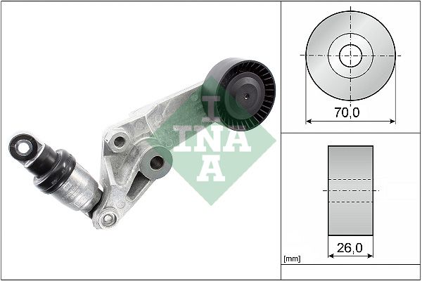 WILMINK GROUP Натяжная планка, поликлиновой ремень WG1253272